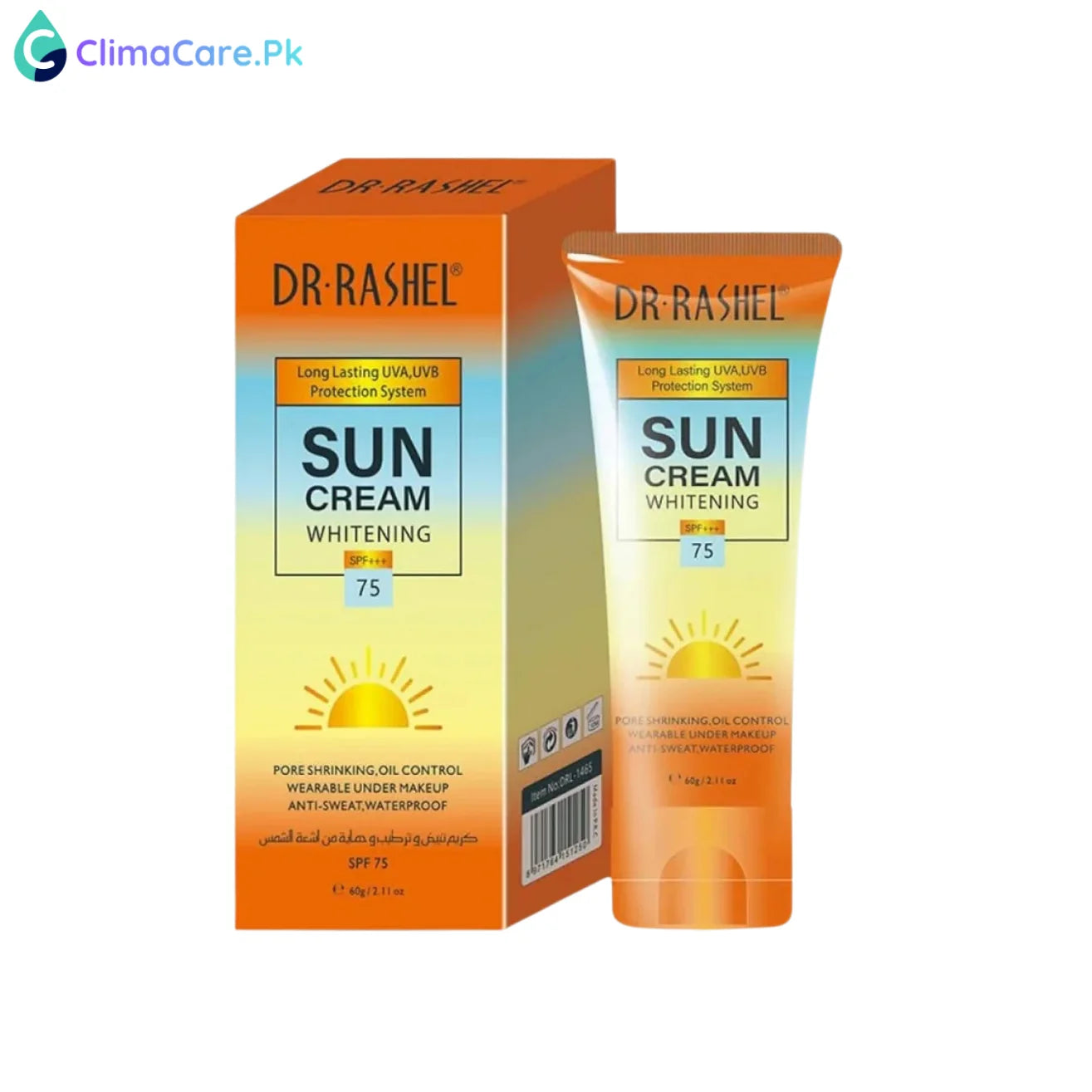 DR RASHEL Hydrate Whitening Sun Cream SPF 75, 60gm