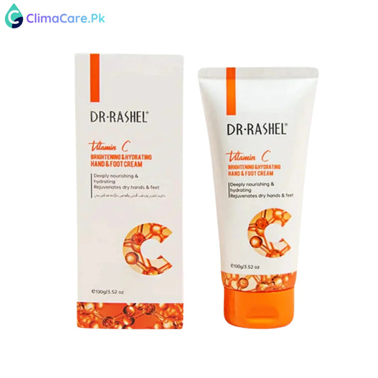 DR RASHEL Vitamin C Brightening & Hydrating Hand & Foot Cream, 100g