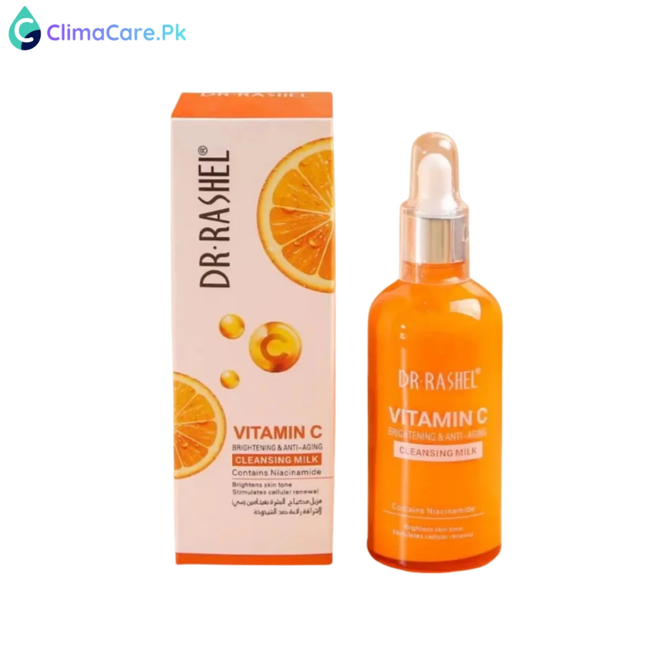 DR RASHEL Vitamin C Brightening and Anti-Aging Cleansing Milk, 100ml