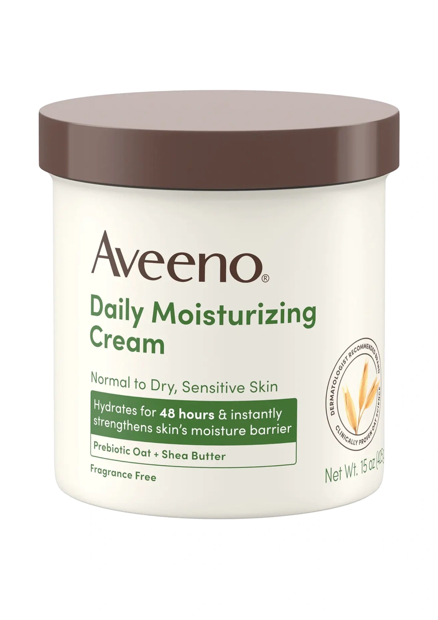 Daily Moisturizing Cream For Normal To Dry, Sensitive Skin 425 G