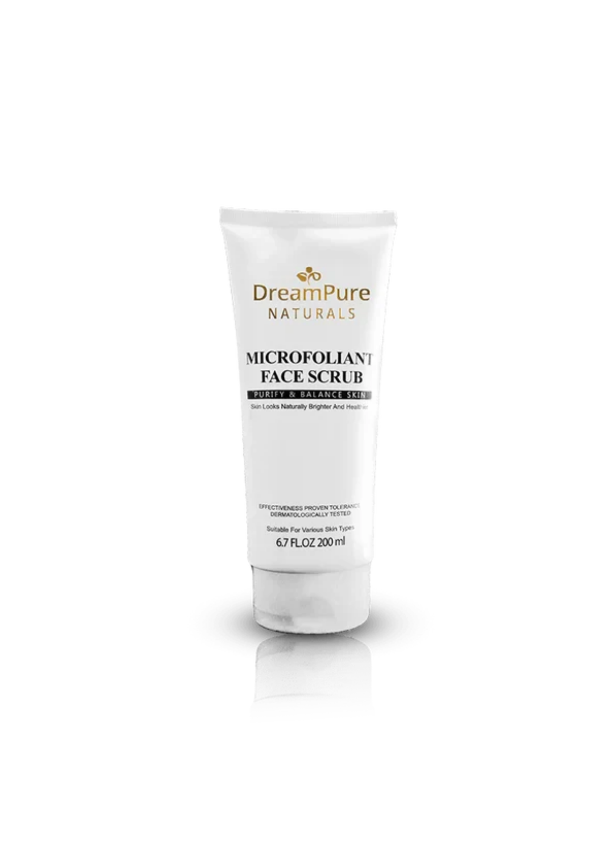 Dream Pure Naturals Microfoliant Face Scrub (200ml)