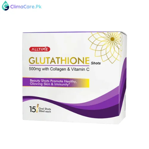 Essentials Healthcare AllTime Glutathione Shots – 15 Oral Shots (30ml each)