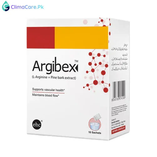 Essentials Healthcare Argibex Vascular Health Powder – L-Arginine & Pine Bark Extract