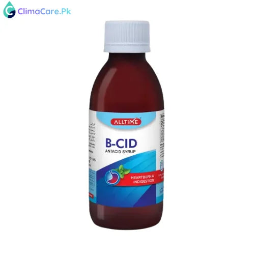Essentials Healthcare B-Cid Antacid Syrup – Peppermint Flavour