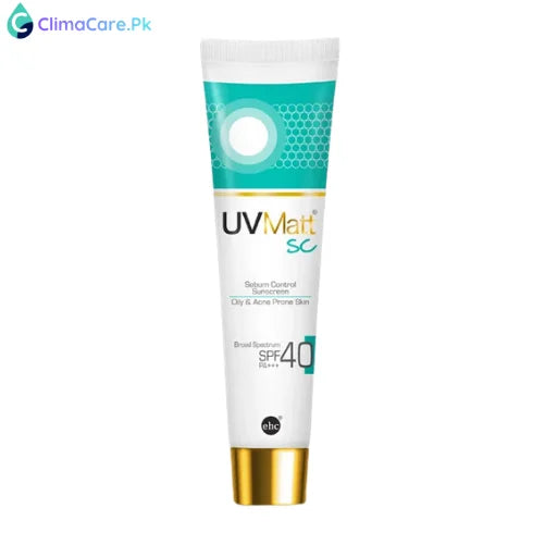 Essentials Healthcare UV Matt SC Sebum Control Sunscreen Gel SPF 40 30g