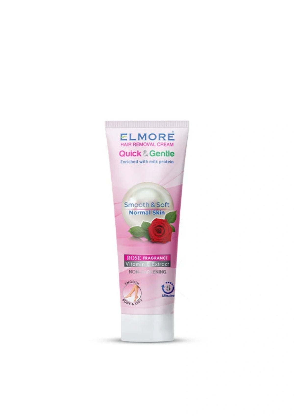 Elmore Hair Removal Cream Rose Fragrance