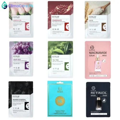 Estelin Pack of 10 Sheet Mask – Random