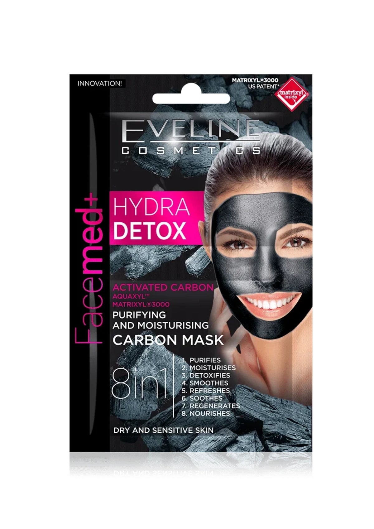 Facemed+ Hydra Detox - Purifying And Moisturising Carbon Mask