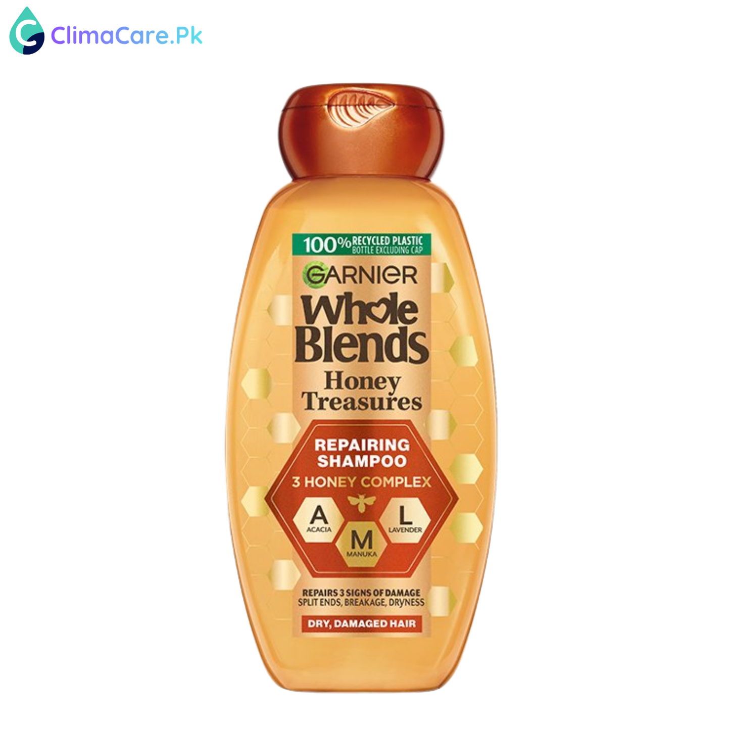 Garnier Whole Blends Honey Treasures Repairing Shampoo