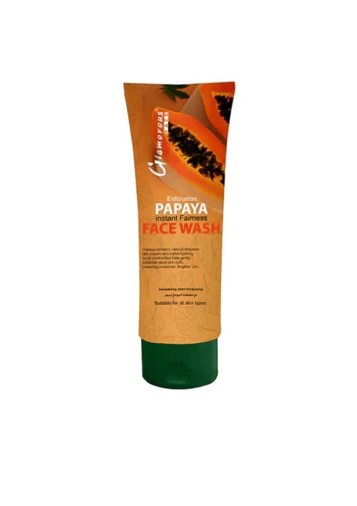 Glamorous Face Exfoliation Papaya Instant Fairness Face Wash