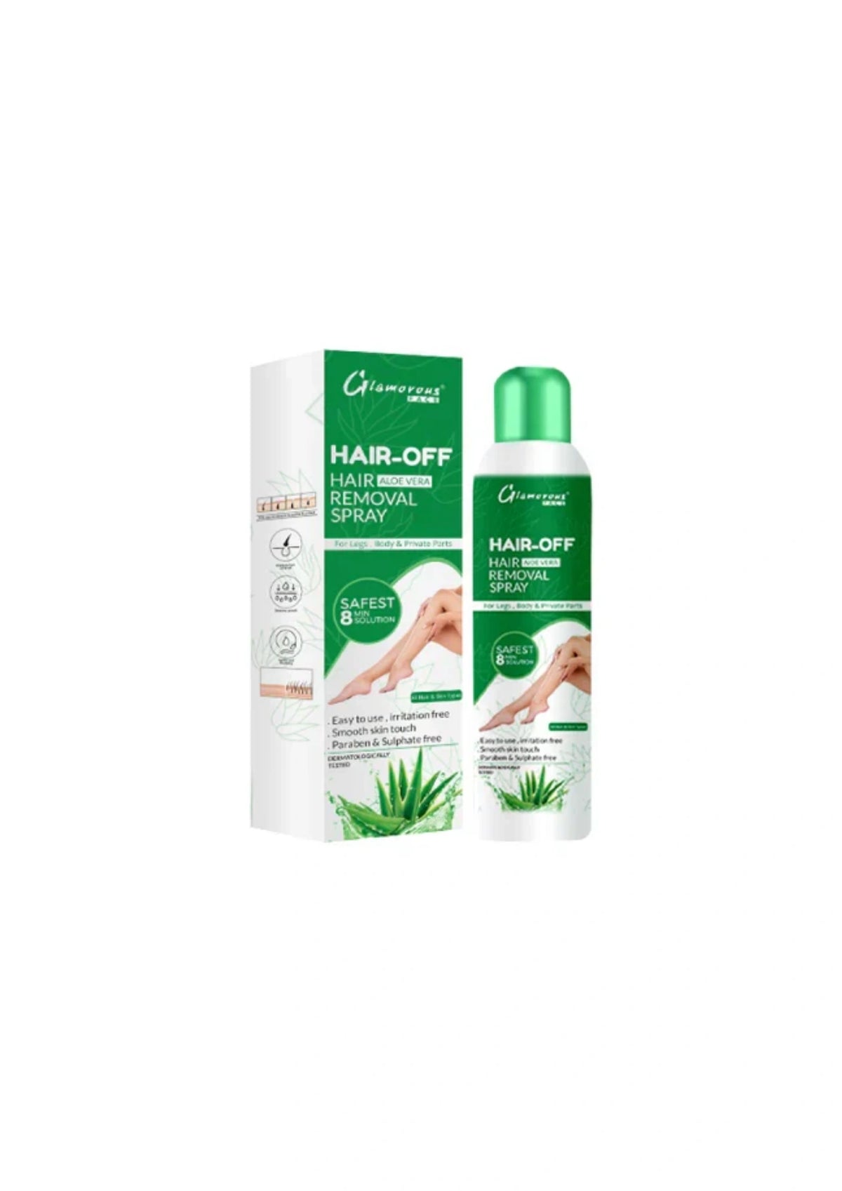 Glamorous Face Hair Off Hair Removal Spray 100Ml
