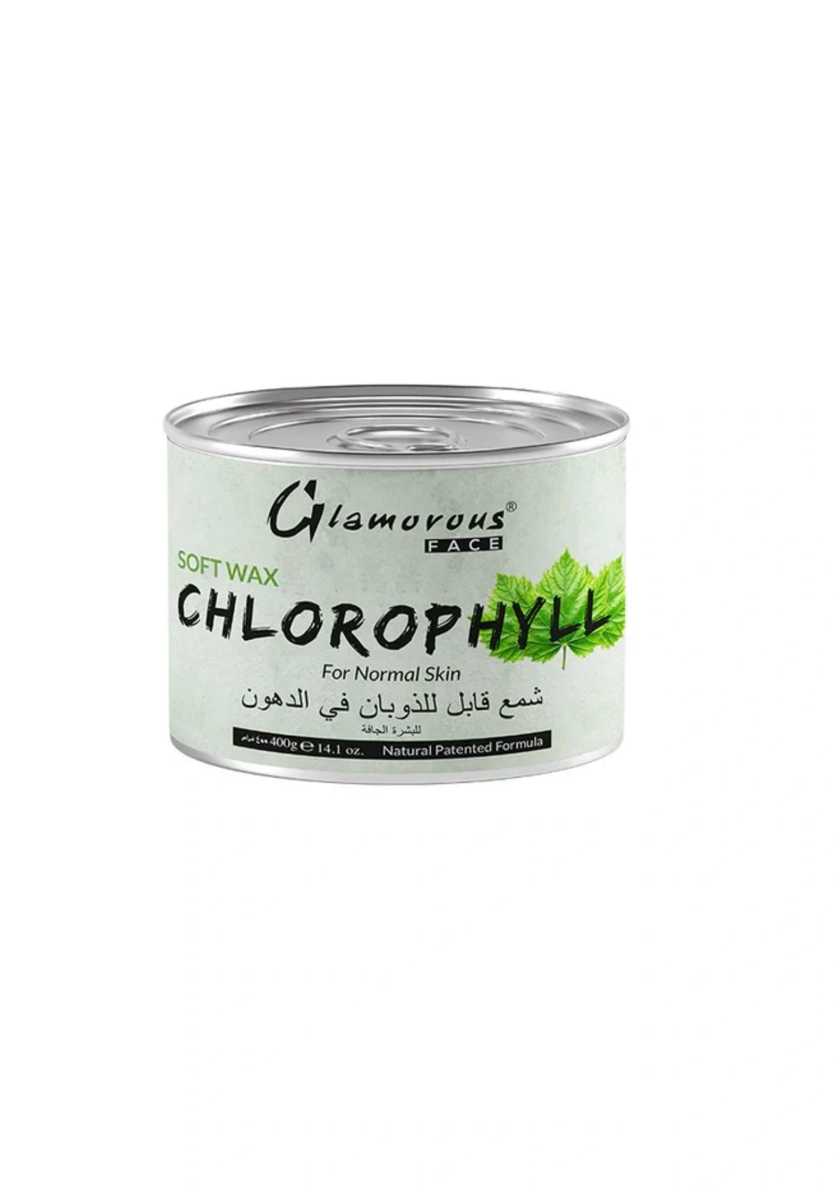 Glamorous Face Hair Removal Soft Wax (Chlorophyll) 400g for Dry Skin Tone