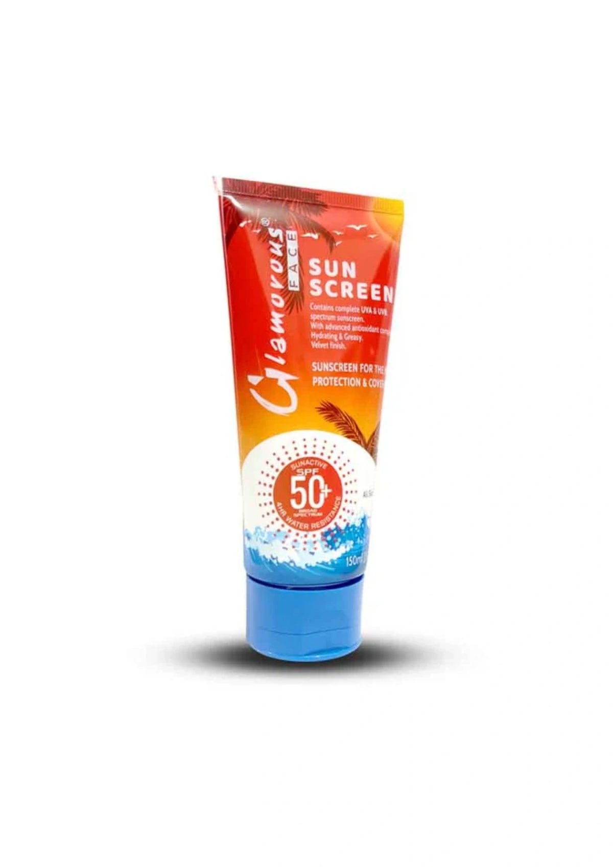 Glamorous Face Sun Screen Lotion Sunblock SPF 50+ UVA UVB