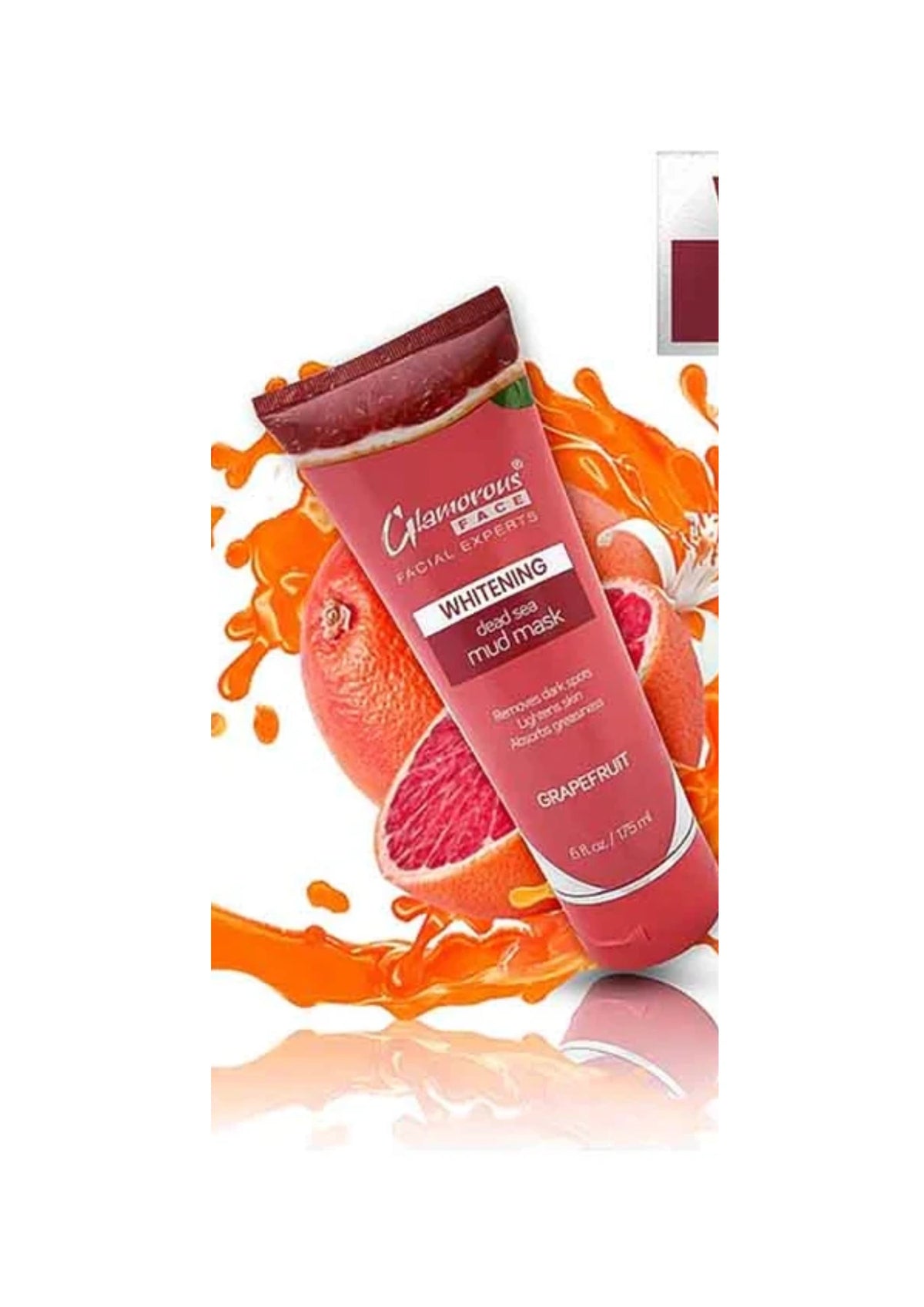 Glamorous Face Whitening Dead Sea Mud Mask (TUBE 175ML)