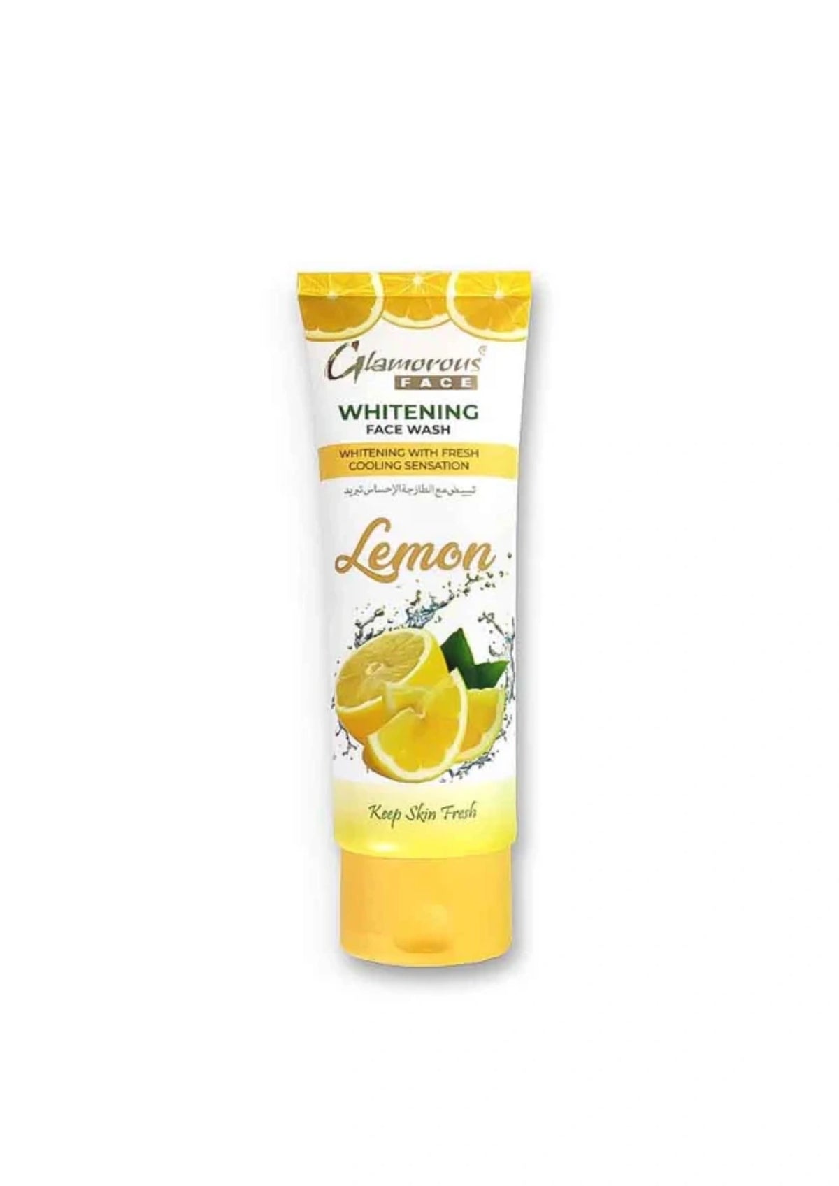 Glamorous Face Whitening Lemon Face Wash 100gm