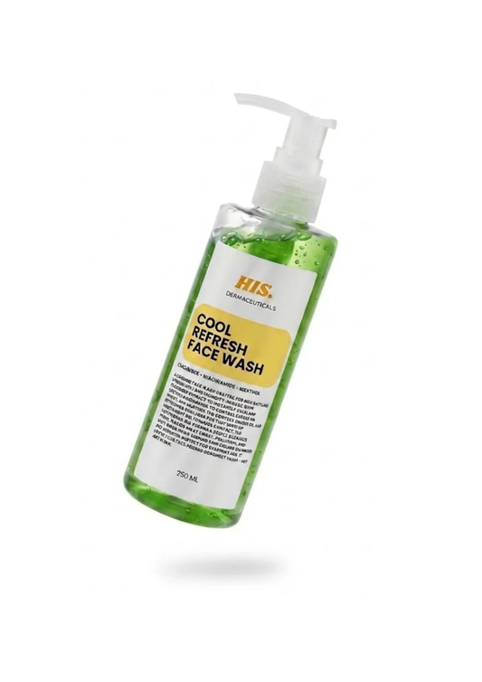 HIS Derma Cool Refresh Face Wash For Men