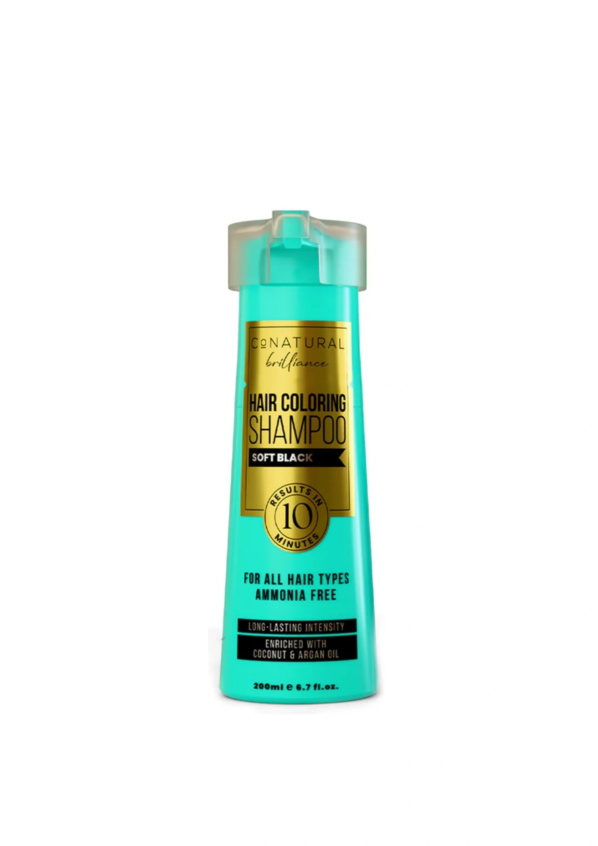Hair Coloring Shampoo – Soft Black