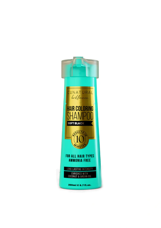 Hair Coloring Shampoo – Soft Black