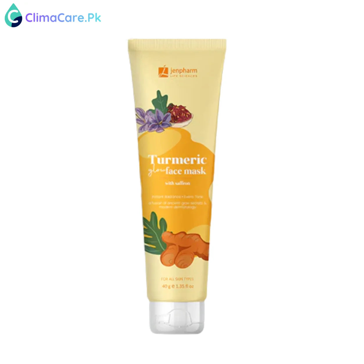 Jenpharm Turmeric Glow Face Mask
