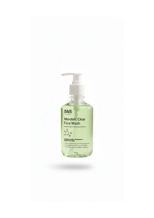 Mandelic Clear Face Wash-Brightening & Clarifying Cleanser