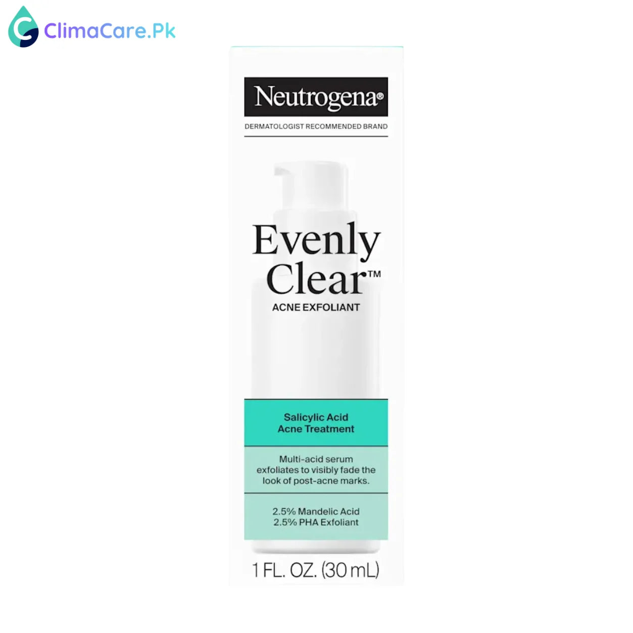 NEUTROGENA Evenly Clear™ Acne Exfoliant, 1 fl oz
