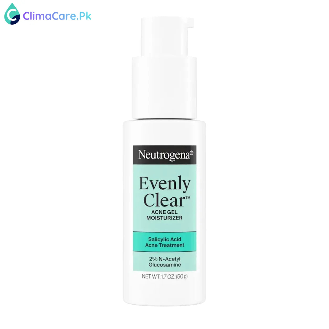 NEUTROGENA  Evenly Clear™ Acne Gel Moisturizer, 1.7oz