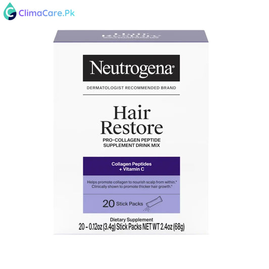 NEUTROGENA Hair Restore Pro-Collagen Peptide Supplement, 20 Packs
