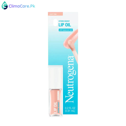 NEUTROGENA Hydro Boost Lip Oil, Light Pink, .2 Fl. Oz