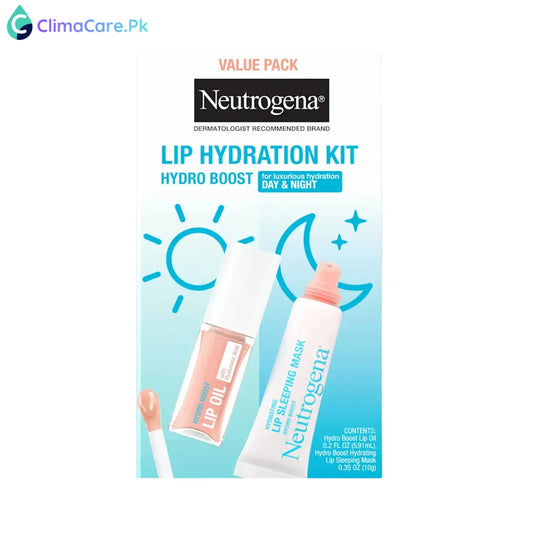 NEUTROGENA Makeup Lip Sleeping Mask and Lip Oil Duo Set, 2 Items