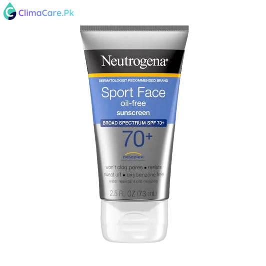 NEUTROGENA Sport Face Oil-free Lotion Sunscreen Broad Spectrum SPF 70+
