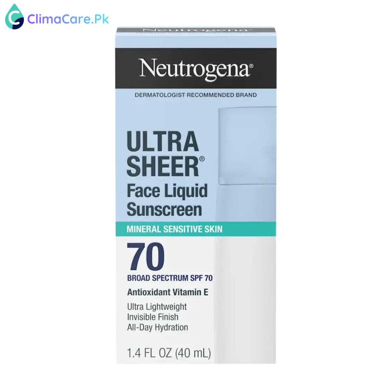 NEUTROGENA Ultra Sheer® Mineral Face Liquid Sunscreen Broad Spectrum