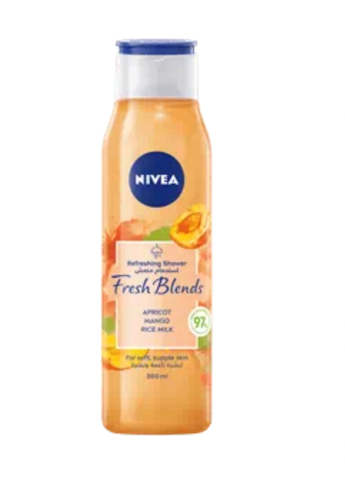 NIVEA FRESH BLENDS APRICOT SHOWER GEL
