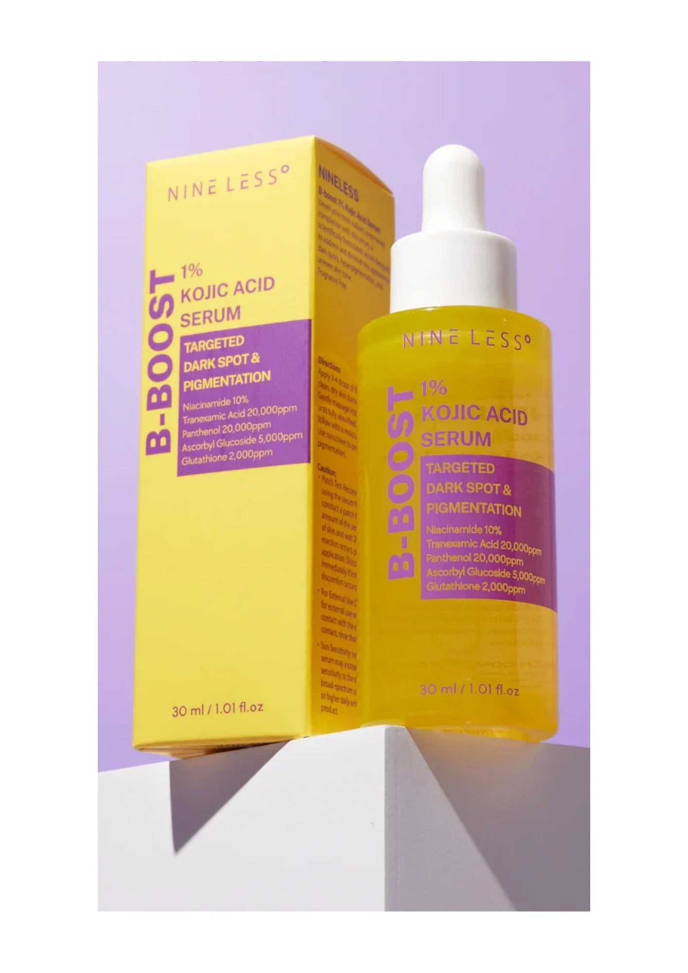Nineless B-Boost 1% Kojic Acid Serum 30ml
