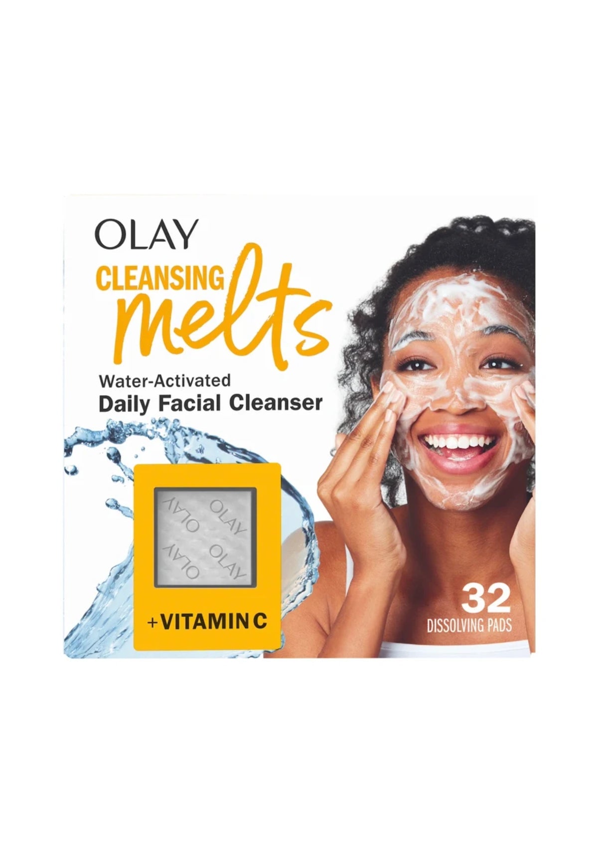 Olay Cleansing Melts + Vitamin C _ 32 Count