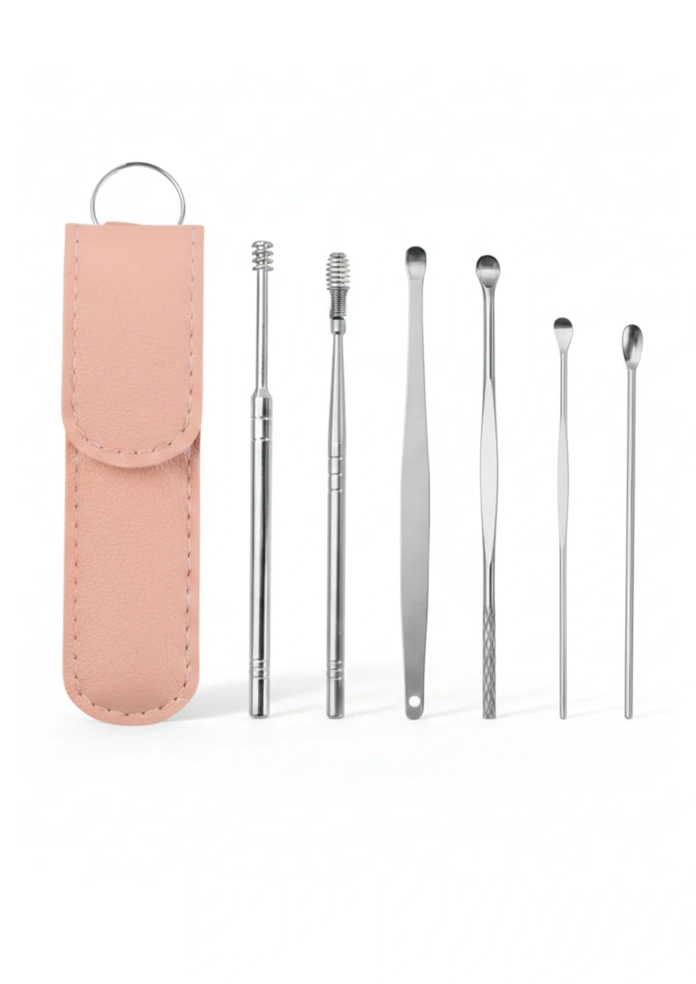 Professional 6-Piece Stainless Steel Ear Hygiene Kit