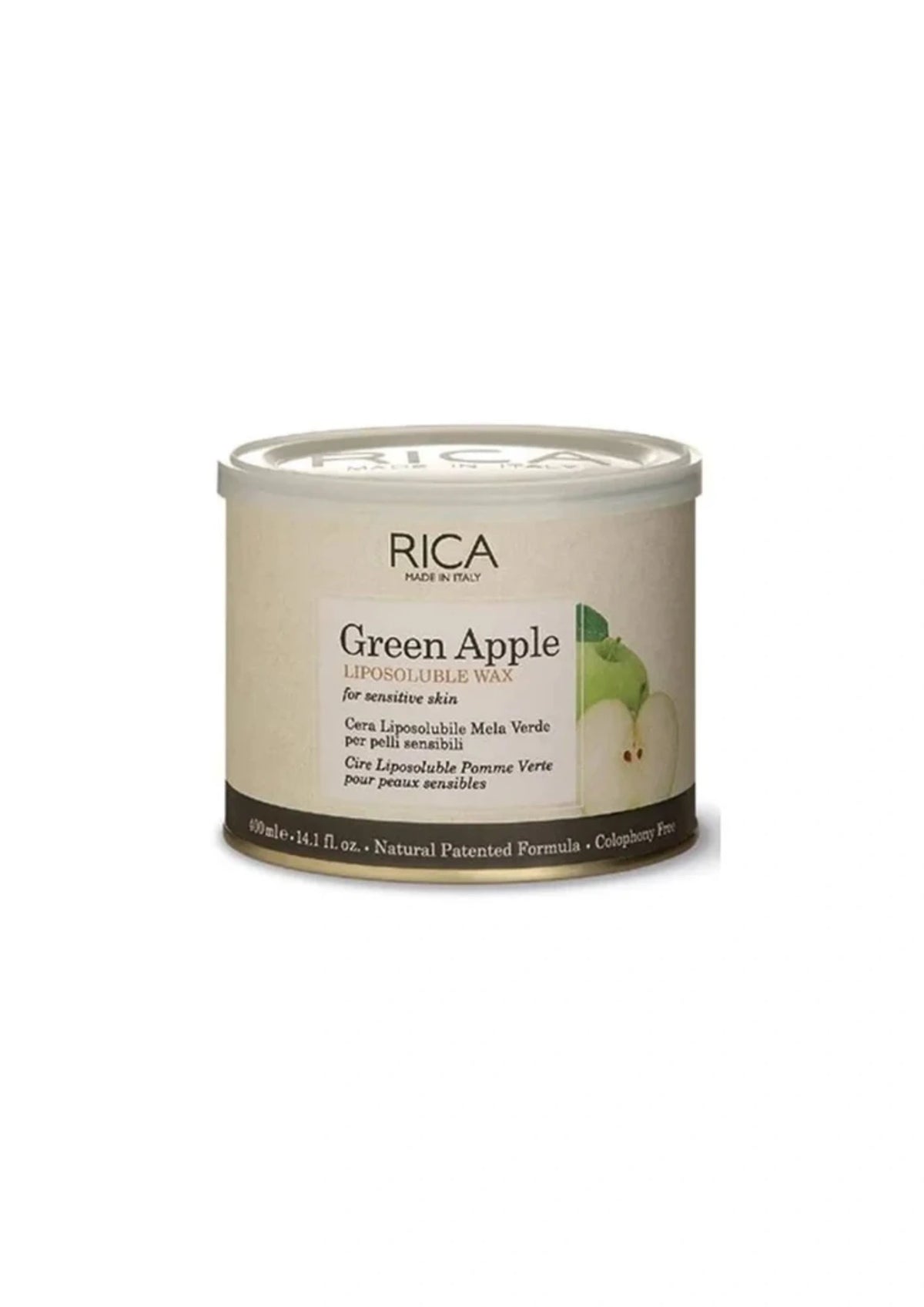 Rica Green Apple Liposoluble Wax 400ml
