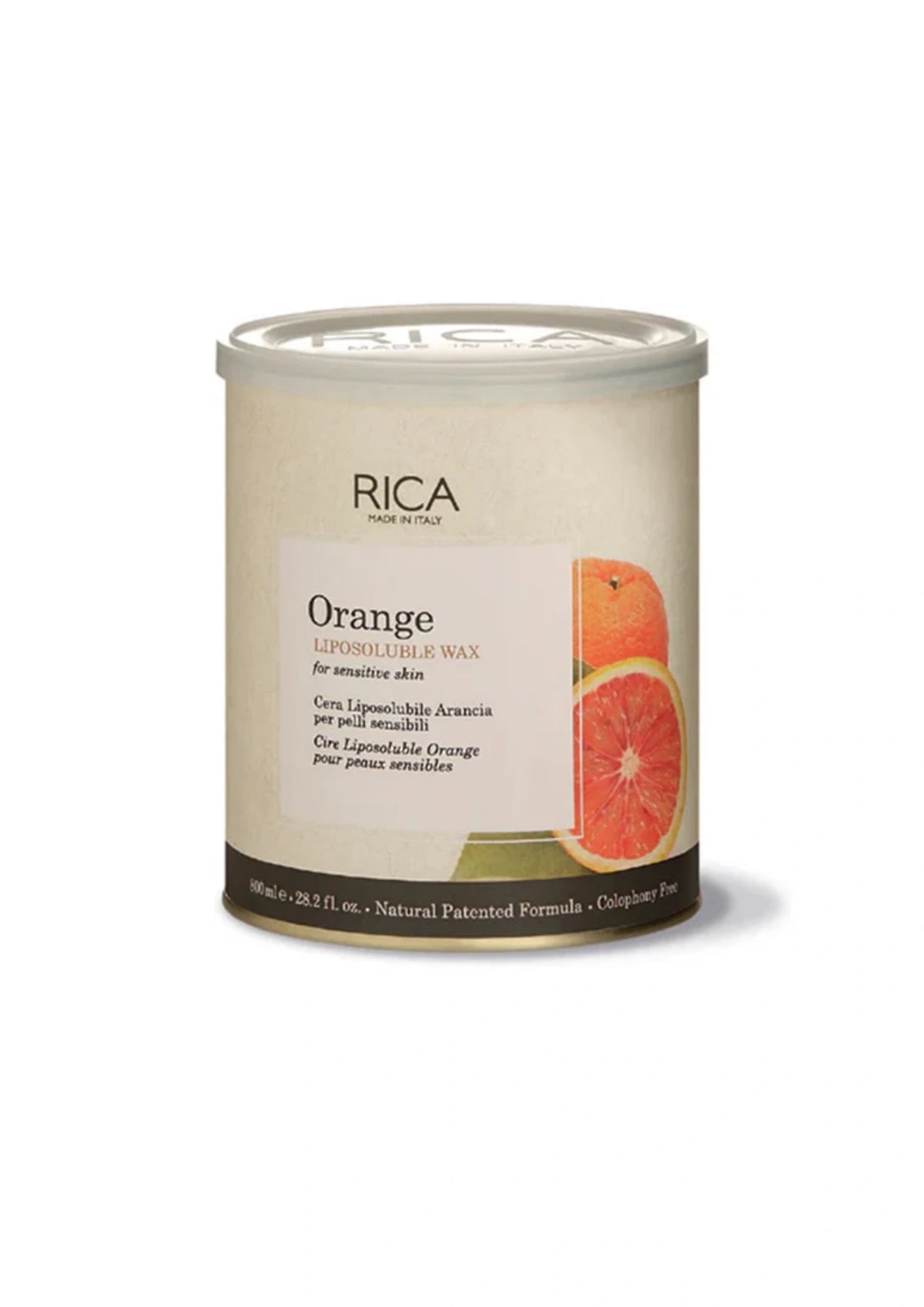 Rica Orange Liposoluble Wax 800ml