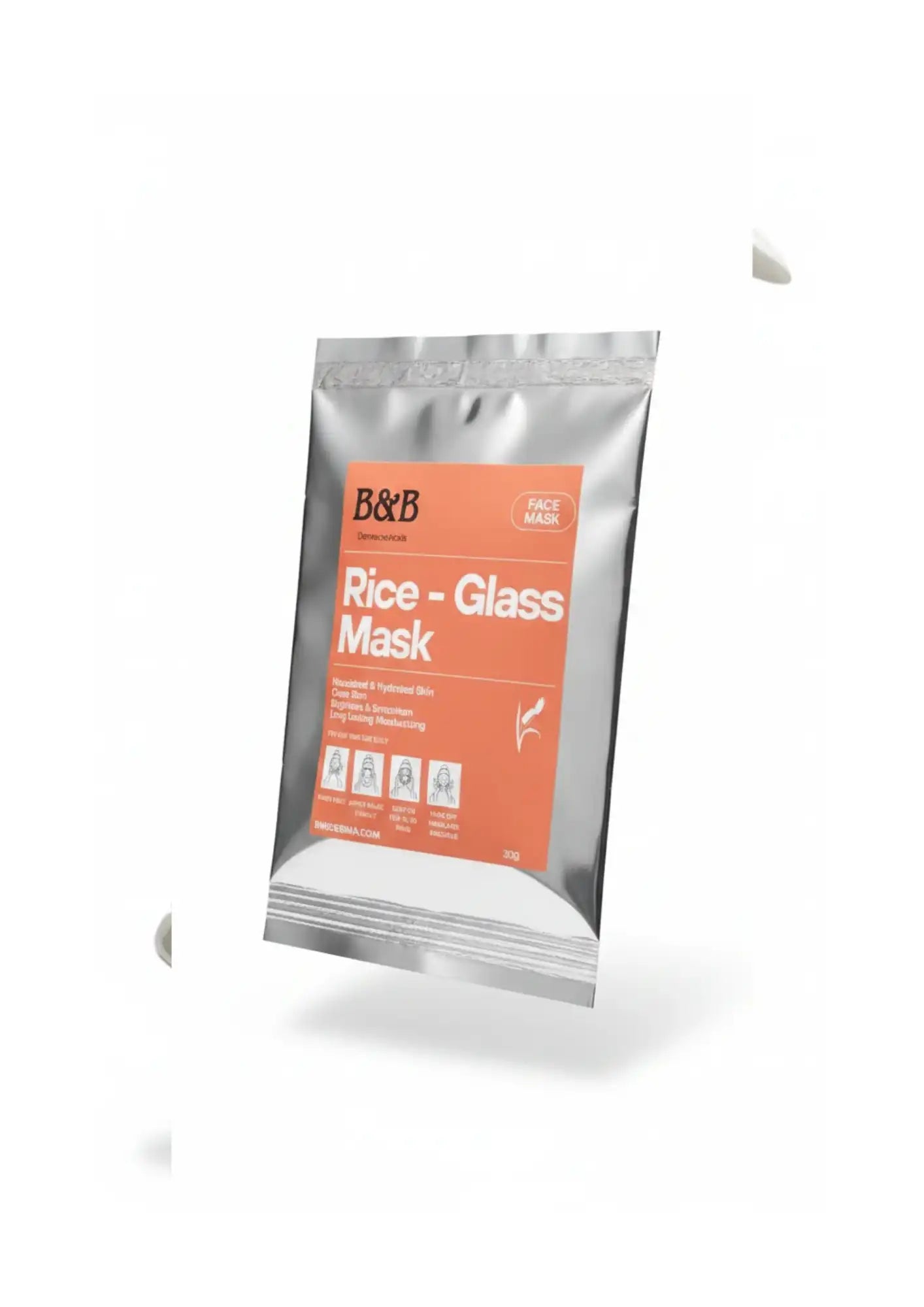 Rice-Glass Sheet Mask
