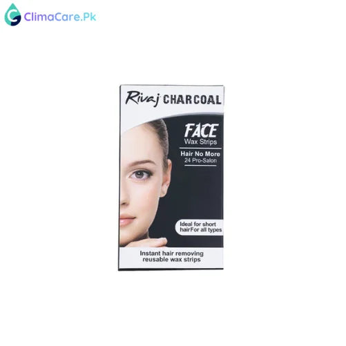 Rivaj Charcoal Face Wax Strips