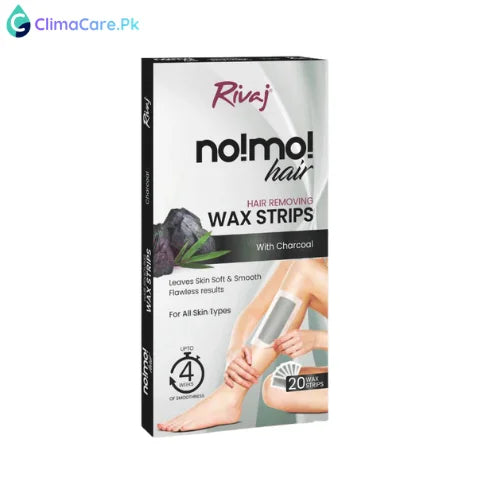 Rivaj Charcoal Hair Removing Body Wax Strips