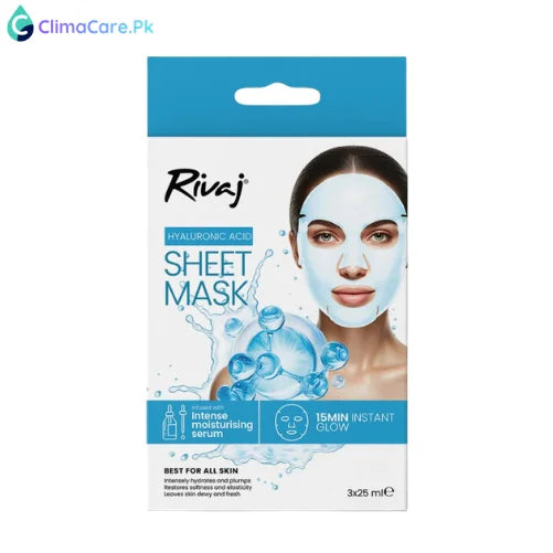 Rivaj Hyaluronic Acid Serum Sheet Mask