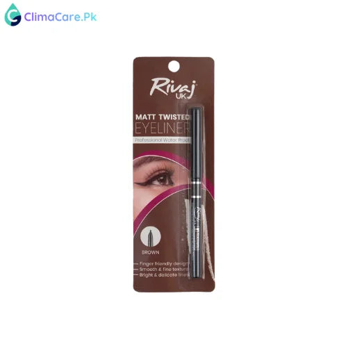 Rivaj Matte Twist Eyeliner - Brown