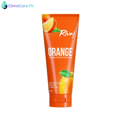 Rivaj Orange Double Action Cleanser 200ml