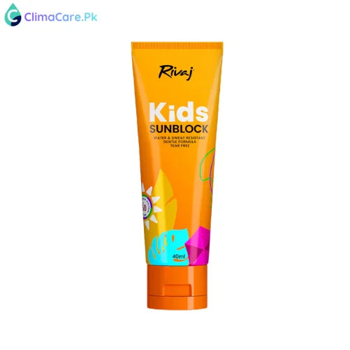 Rivaj SPF50 Kids Sunblock