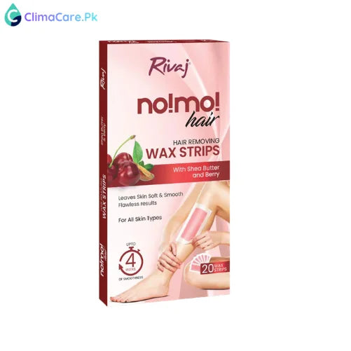 Rivaj Shea Butter & Berry Hair Removing Wax Strips