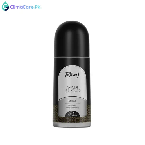 Rivaj Wadi Al Oud Unisex Roll On 50Ml