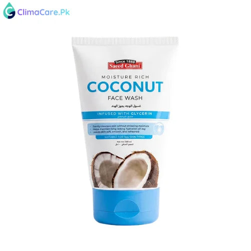 Saeed Ghani Coconut Moisture Rich Face Wash 100ml