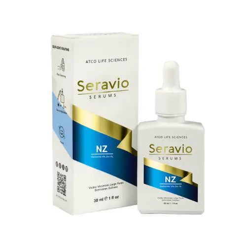 Seravio NZ Serum (30ml) – Pore Minimizing & Brightening Niacinamide Serum