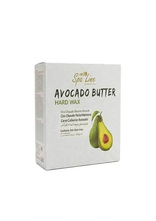 Spa Line Avocado Butter Hard Wax - Professional Hair Removal Wax 1000g