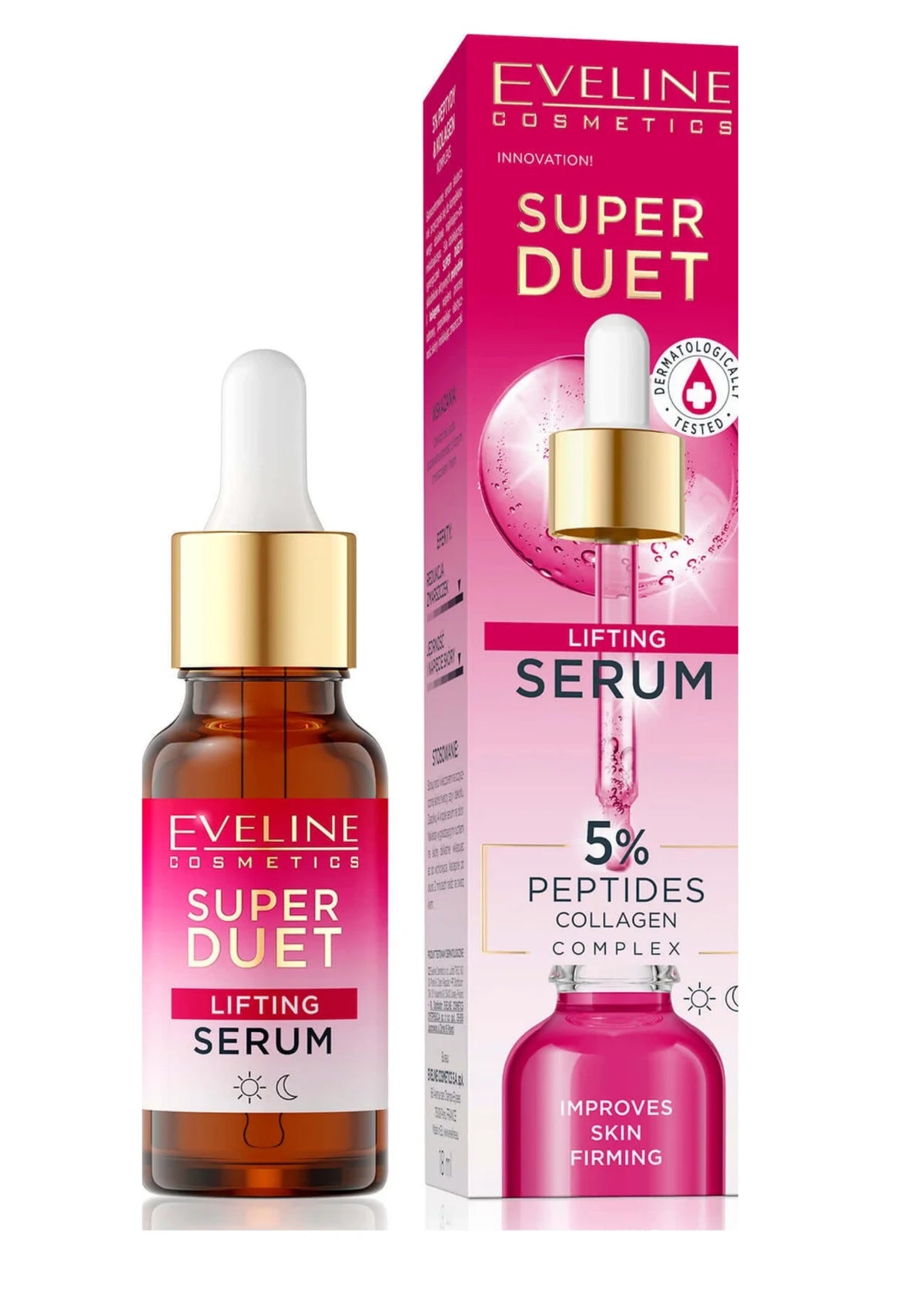 Super Duet Lifting Serum - 5% Peptides & Collagen Complex